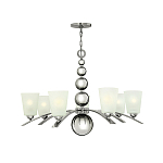 Люстра с матовыми конусными плафонами и декоративными элементами в форме шаров Hinkley варинант исполнения - 14 | Loft Concept в Костроме