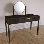 Туалетный Стол с зеркалом Primo Темный орех варинант исполнения - 4 | Loft Concept в Костроме