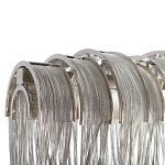 Люстра подвесная с металлическими цепочками и изогнутыми металлическими дугами 72 см Atlantis Chain варинант исполнения - 9 | Loft Concept в Костроме