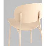 Стул Edie пластик бежевый варинант исполнения - 3 | Loft Concept в Костроме