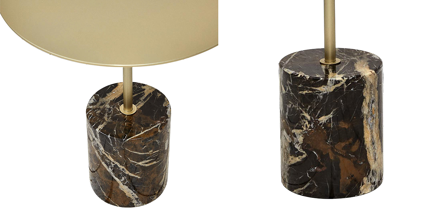 Приставной стол Thabi Dark Brown Side Table Приставной стол Thabi Dark Brown Side Table - Loft-Concept в Костроме
