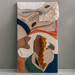 Тканый вручную текстильный гобелен Orchid варинант исполнения - 4 | Loft Concept в Костроме