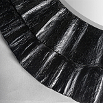 Зеркало в фактурной черной раме в современном стиле Black Maelstrom варинант исполнения - 4 | Loft Concept в Костроме