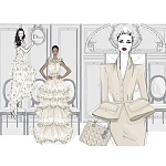 Megan Hess. Elegance варинант исполнения - 3 | Loft Concept в Костроме