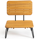 Кресло с каркасом из акации Hanley Wooden Chair варинант исполнения - 3 | Loft Concept в Костроме