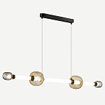 Светодиодный подвесной светильник Rovelly Black варинант исполнения - 2 | Loft Concept в Костроме