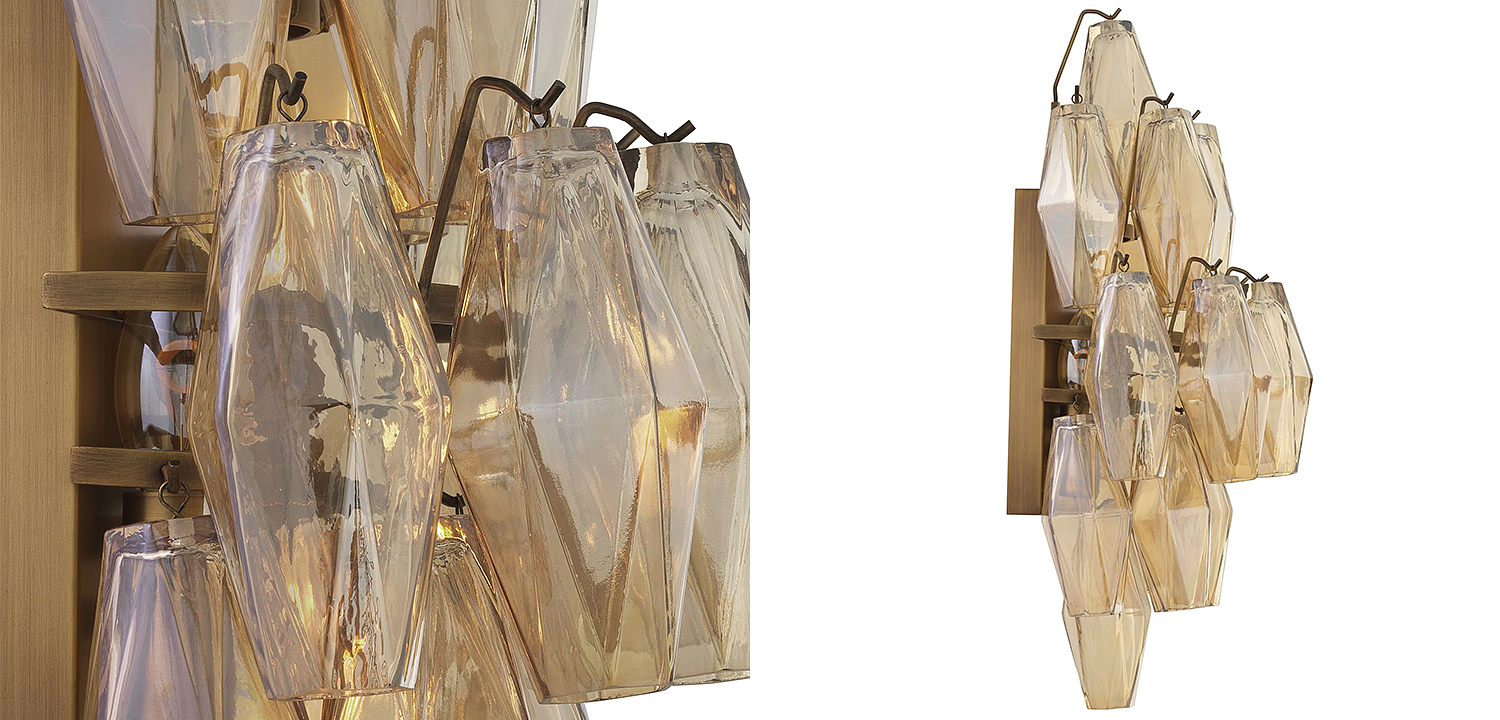 Бра Eichholtz Wall Lamp Benini Amber Бра Eichholtz Wall Lamp Benini Amber - Loft-Concept в Костроме