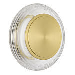 Бра круглое золото/прозрачный Plumpness LED 7 варинант исполнения - 2 | Loft Concept в Костроме