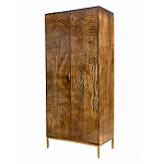 Распашной шкаф с фактурным фасадом Termite варинант исполнения - 2 | Loft Concept в Костроме