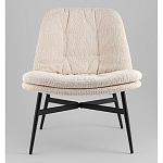 Кресло лаунж Tail молочный варинант исполнения - 4 | Loft Concept в Костроме