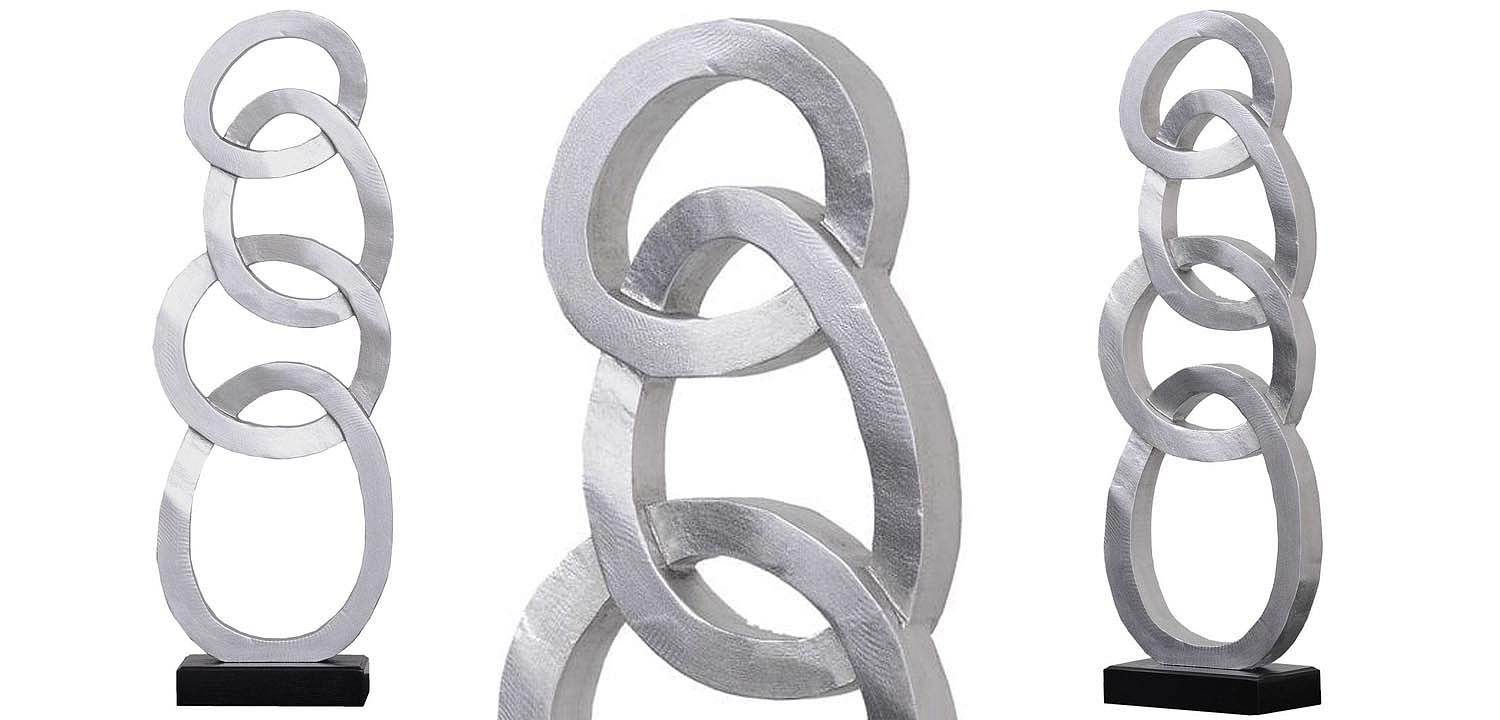 Статуэтка Anillos Statuette silver Статуэтка Anillos Statuette silver - Loft-Concept в Костроме