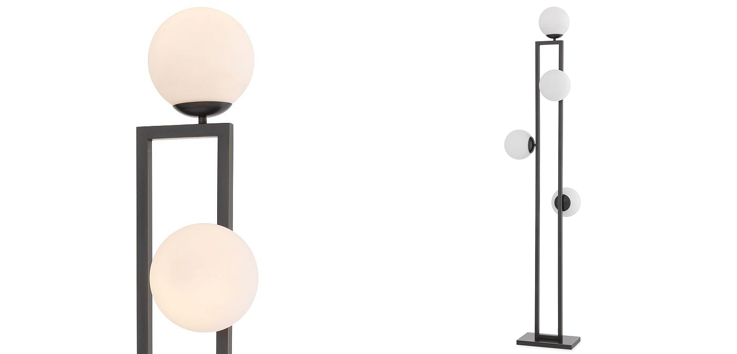 Торшер Eichholtz Floor Lamp Pascal Bronze Торшер Eichholtz Floor Lamp Pascal Bronze - Loft-Concept в Костроме