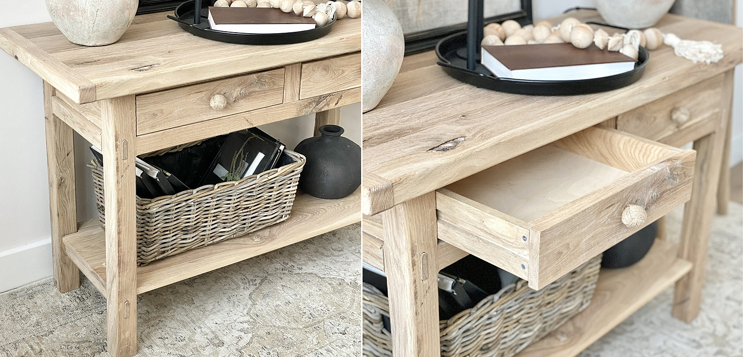 Консоль Reena Two Drawers Console Консоль Reena Two Drawers Console - Loft-Concept в Костроме