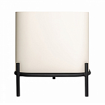 ТВ-тумба белая с чёрной столешницей с 2-мя дверками и ящиком San Marco варинант исполнения - 4 | Loft Concept в Костроме