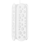 Подвесной светильник белый овальный White Holes варинант исполнения - 3 | Loft Concept в Костроме