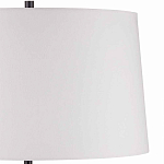 Торшер с основанием в виде стебля с листьями и тканевым абажуром Flowing Leaves варинант исполнения - 4 | Loft Concept в Костроме