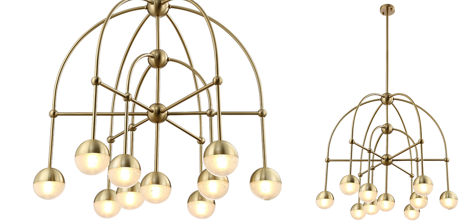 Люстра Heidy Bronze Chandelier 10 Люстра Heidy Bronze Chandelier 10 - Loft-Concept в Костроме