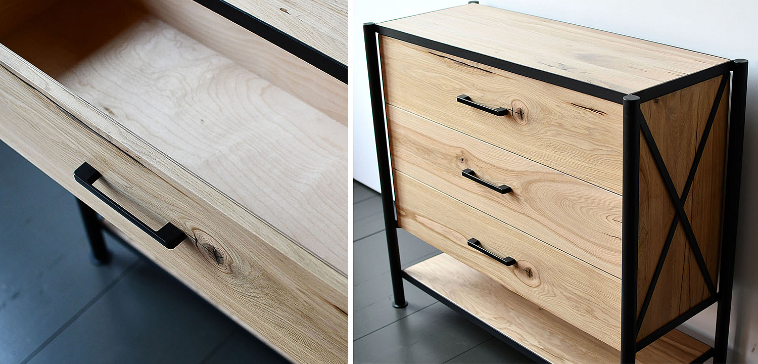 Комод в стиле лофт Terrence Industrial Metal Rust Chest of Drawers Комод в стиле лофт Terrence Industrial Metal Rust Chest of Drawers - Loft-Concept в Костроме
