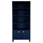 Книжный Стеллаж Elsa Dreams Blue с задней стенкой варинант исполнения - 6 | Loft Concept в Костроме