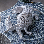 Статуэтка краб с детализированной текстурой в белом цвете Marine Accessories варинант исполнения - 9 | Loft Concept в Костроме