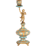 Фарфоровый подсвечник Ангел во главе Voki варинант исполнения - 1 | Loft Concept в Костроме