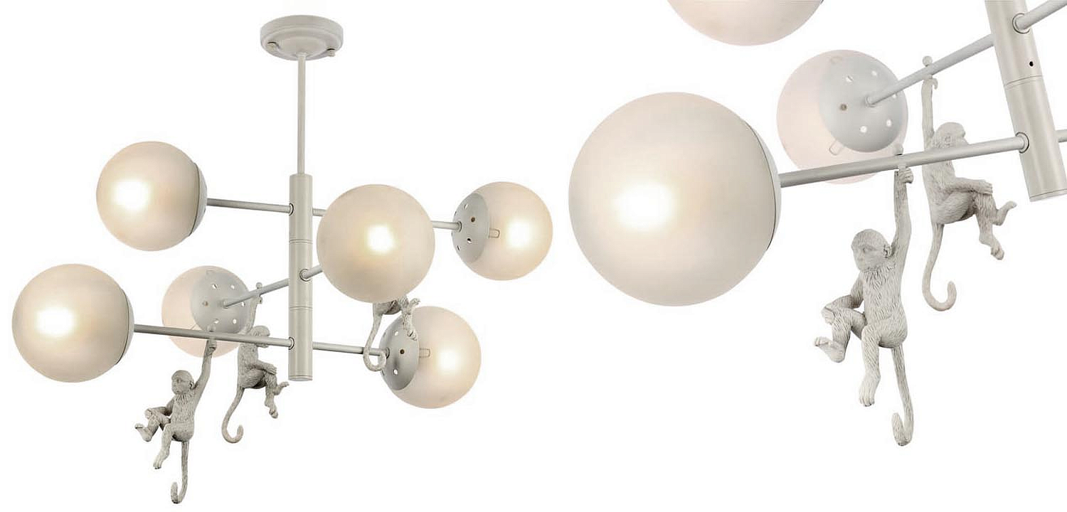 Люстра Hanging Monkey 6 lamp Люстра Hanging Monkey 6 lamp - Loft-Concept в Костроме