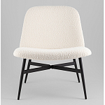 Кресло лаунж Ease белый варинант исполнения - 4 | Loft Concept в Костроме