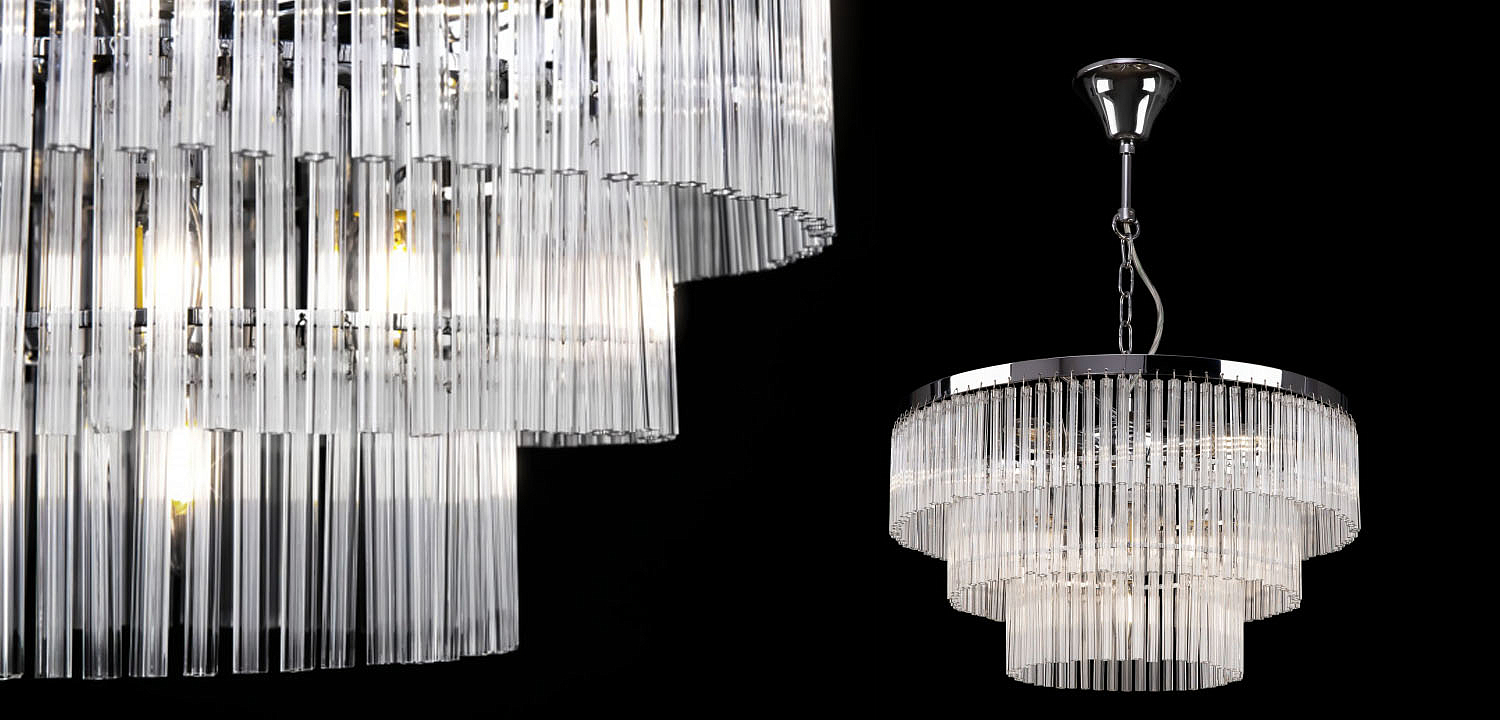Люстра Olimpa Chandelier chrome 47 Люстра Olimpa Chandelier chrome 47 - Loft-Concept в Костроме