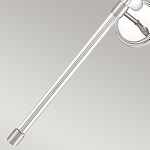 Бра с белым абажуром в форме конуса и прозрачным декоративным кольцом Quoizel варинант исполнения - 7 | Loft Concept в Костроме