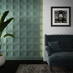 Гипсовая 3D Панель M-23 варинант исполнения - 1 | Loft Concept в Костроме