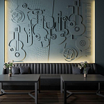 Барельеф ORCHESTRA варинант исполнения - 1 | Loft Concept в Костроме