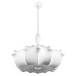 Подвесной светильник с белым фигурным абажуром и мягкими волнистыми краями Cloud Motion  варинант исполнения - 15 | Loft Concept в Костроме