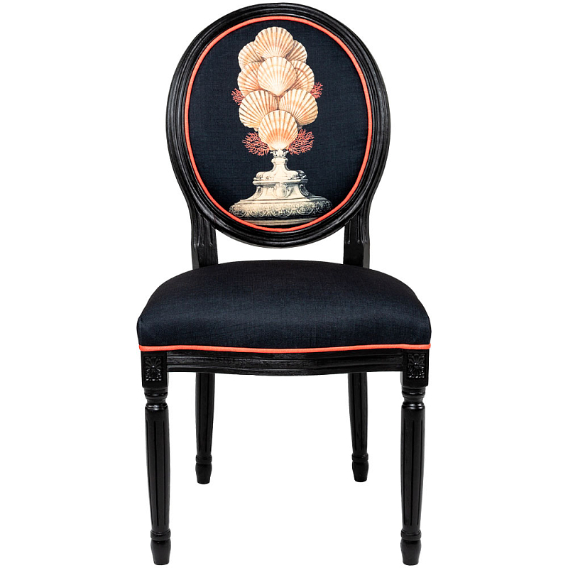 Seashell Still Life Stool 4 Стул Черный Бежевый Красный Seashell Still Life Stool 4 Стул Черный Бежевый Красный в Костроме | Loft Concept