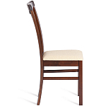 Стул деревянный с узором ручной работы Espresso варинант исполнения - 4 | Loft Concept в Костроме