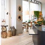 Зеркало из ротанга WICKER MIRROR варинант исполнения - 9 | Loft Concept в Костроме