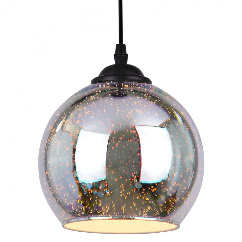 Подвесной светильник Drops Sphere disco Glass Pendant Lamp 15 Серый (Gray) Подвесной светильник Drops Sphere disco Glass Pendant Lamp 15 Серый (Gray) в Костроме | Loft Concept