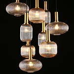 Люстра подвесная Karmelitta Smoky Black варинант исполнения - 1 | Loft Concept в Костроме