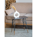 Столик приставной в стиле лофт Unlimited Freedom варинант исполнения - 7 | Loft Concept в Костроме