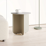 Cross журнальный столик чёрный из металла и кожи варинант исполнения - 1 | Loft Concept в Костроме