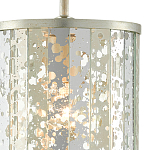 Подвесной светильник в форме цилиндра Speckled Mirror Plates варинант исполнения - 1 | Loft Concept в Костроме