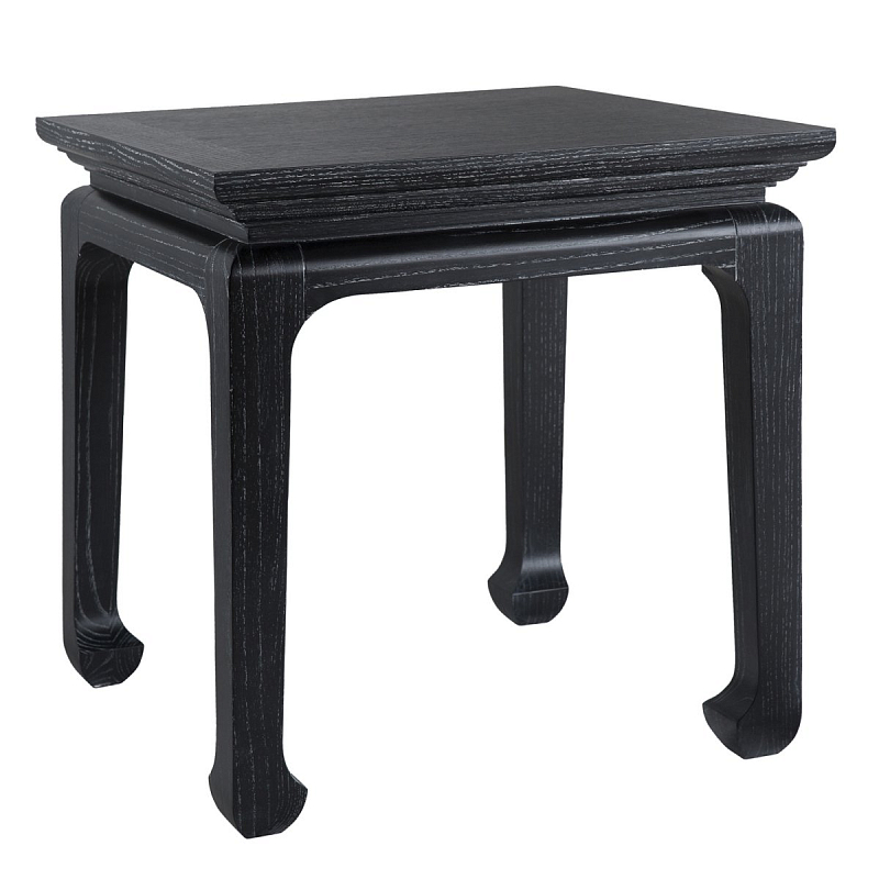 Приставной стол Black Curved Черный Приставной стол Black Curved Черный в Костроме | Loft Concept