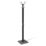 Вешалка с квадратным основанием и 4-мя металлическими крючками Industrial Metal Rust варинант исполнения - 1 | Loft Concept в Костроме