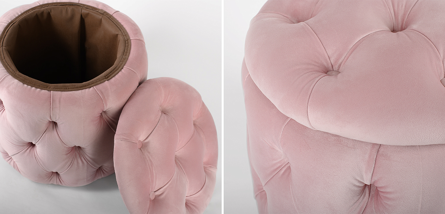 Пуф Coraline Pink Pouf Пуф Coraline Pink Pouf - Loft-Concept в Костроме