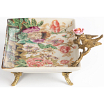 Блюдо фарфоровое Поле цветов Terra варинант исполнения - 3 | Loft Concept в Костроме