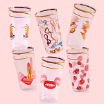 Стакан Seletti Tongue варинант исполнения - 2 | Loft Concept в Костроме