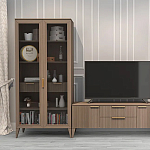 Витрина 2-х дверная с 5-ю полками и 2-мя ящиками Harper Line варинант исполнения - 2 | Loft Concept в Костроме