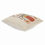 Подушка с цветочным принтом Blooming Elegance Rose варинант исполнения - 1 | Loft Concept в Костроме