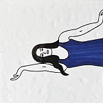 Плитка с узором Рыба пловчиха варинант исполнения - 3 | Loft Concept в Костроме