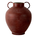 Ваза бордовая с 2-мя фактурными ручками Vase Burgundy Glaze варинант исполнения - 1 | Loft Concept в Костроме