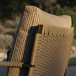 Дизайнерское уличное кресло на металлическом каркасе PHOENIX Armchair варинант исполнения - 9 | Loft Concept в Костроме